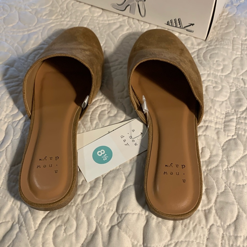 Suede mules NEW - Picture 4 of 11